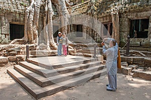 Ta Prohm in Siem Reap, Cambodia